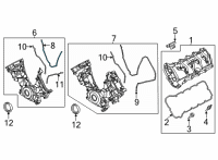 OEM 2021 Ford F-150 GASKET Diagram - ML3Z-6020-D