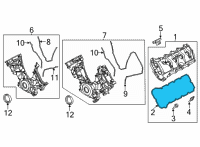 OEM 2021 Ford F-150 GASKET Diagram - ML3Z-6584-B