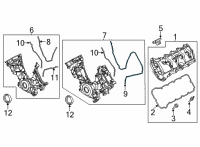 OEM 2022 Ford F-150 GASKET Diagram - ML3Z-6020-F