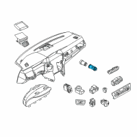 OEM 2016 BMW 435i xDrive Socket, Cigarette Lighter Diagram - 61-34-6-973-035