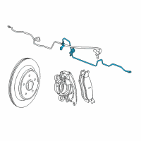 OEM 2003 Dodge Dakota Tube-Brake Diagram - 52010291AC