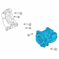 OEM 2007 Saturn Vue Alternator Diagram - 24245769