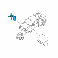 OEM 2013 Jeep Patriot Switch-UNDERHOOD Diagram - 5026295AA