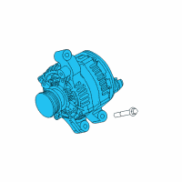 OEM 2012 Ford Explorer Alternator Diagram - BB5Z-10346-A