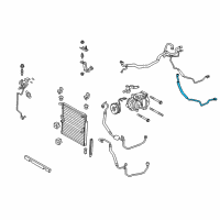 OEM 2013 Lexus GX460 Tube, Suction, No.1 Diagram - 88717-6B290