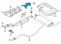 OEM Nissan Sentra Heat Insulator-Front Floor Diagram - 74758-6LH0A