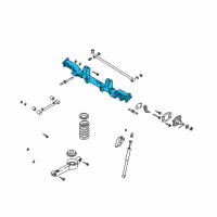 OEM 2005 Kia Sedona Casing Assembly-Rear Diagram - 0K52Y26020J