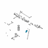 OEM Kia Bracket Assembly-S/A, LH Diagram - 0K53A28030A