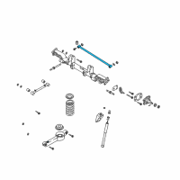 OEM 2005 Kia Sedona Rod Assembly-Panhard Diagram - 0K52Y28600B