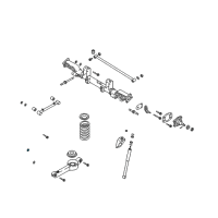 OEM 2009 Kia Amanti Nut Diagram - K999211400