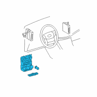 OEM 2008 Toyota Avalon Junction Block Diagram - 82730-07051