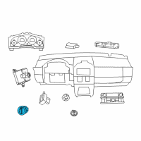 OEM 2014 Dodge Journey Switch-HEADLAMP Diagram - 68072000AD