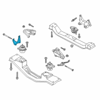 OEM 2016 Ford Transit-150 Lower Bracket Diagram - CK4Z-6028-F