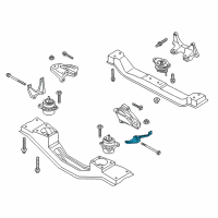 OEM 2017 Ford Transit-350 Lower Bracket Diagram - CK4Z-6028-E