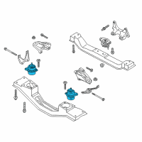 OEM 2020 Ford Transit-350 HD Mount Diagram - CK4Z-6096-C