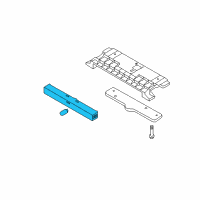 OEM 2013 Ford Fiesta High Mount Lamp Diagram - BE8Z-13A613-B