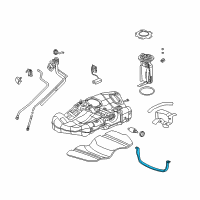 OEM Saturn LW200 Strap, Fuel Tank Diagram - 22677967