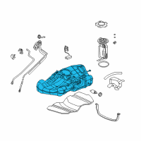 OEM Saturn L200 Tank Asm, Fuel Diagram - 22665707