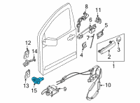 OEM 2015 Nissan Rogue Ascd Cancel Switch Assembly Diagram - 25300-3JA0A