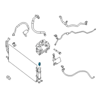 OEM 2022 Nissan Leaf Sensor Assembly-Pressure Diagram - 92136-3NF0A