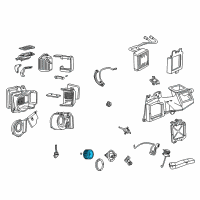 OEM 2017 Ford Expedition Fan Diagram - 2C3Z-19834-AA