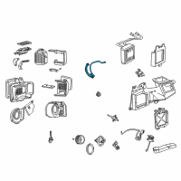 OEM 2002 Ford F-350 Super Duty Harness Diagram - YC3Z-19C827-BA