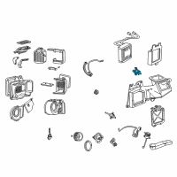 OEM 2005 Ford F-350 Super Duty Actuator Diagram - 3C7Z-19E616-AA