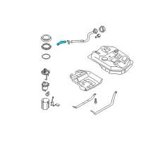 OEM Kia Rio Hose-Joint Diagram - 31036FD500