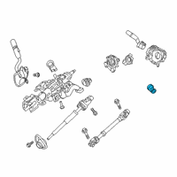 OEM 2021 Ford F-250 Super Duty Cylinder & Keys Diagram - FL3Z-11582-B