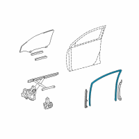 OEM 2009 Scion xD Run Channel Diagram - 68151-52190