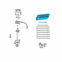 OEM Dodge B3500 Powertrain Control Module Diagram - 56046312AE