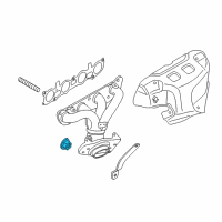 OEM 2021 Nissan Sentra Nut Diagram - 14094-JD00C