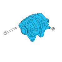 OEM 2019 Infiniti QX50 Alternator Assembly Diagram - 23100-5NA0A