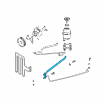 OEM 2001 BMW 525i Radiator Return Line Diagram - 32-41-1-094-306