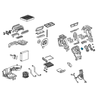 OEM 2022 GMC Terrain Actuator Diagram - 23155240