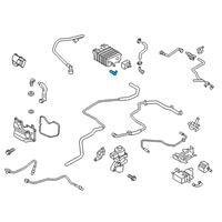 OEM Ford Fiesta Connector Tube Diagram - AU5Z-9E629-A