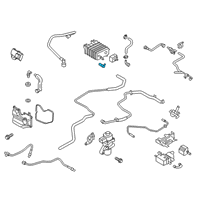 OEM Lincoln MKZ Connector Tube Diagram - AU5Z-9E629-A