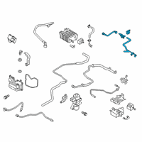 OEM 2014 Ford Fusion Tube Assembly Diagram - EG9Z-9D333-B