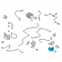 OEM 2013 Ford C-Max Vent Assembly Diagram - DG9Z-9B328-C