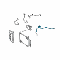 OEM 2009 Scion xD Liquid Line Diagram - 88706-52440