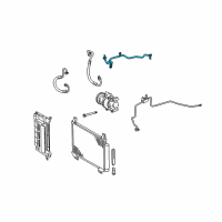 OEM 2011 Scion xD Suction Tube Diagram - 88707-52140