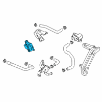 OEM 2018 Honda Accord Valve Assembly, Purge Diagram - 36162-5K1-A11