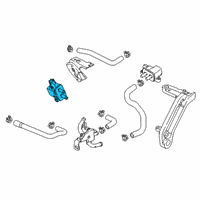 OEM Honda Accord Valve Assembly, Purge Diagram - 36162-5K1-A11