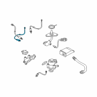 OEM 2000 Infiniti I30 Rear Heated Oxygen Sensor Diagram - 22691-3Y101