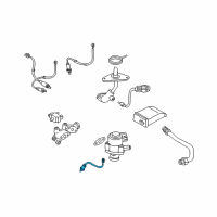 OEM 2001 Nissan Maxima Heated Oxygen Sensor Diagram - 226A0-4L713