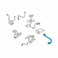 OEM Infiniti EGR Tube Diagram - 14725-4L600