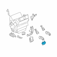 OEM Chevrolet Impala Transmission Mount Diagram - 15880685