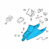 OEM Hyundai Accent Console-Floor Diagram - 84611-1R000-8M