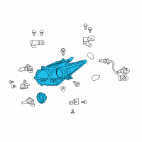 OEM 2013 Toyota Prius V Headlamp Assembly Diagram - 81130-47300