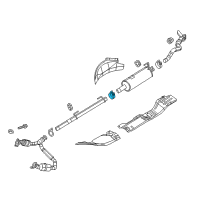 OEM 2021 Ram 3500 Clamp-Exhaust Diagram - 52103592AA